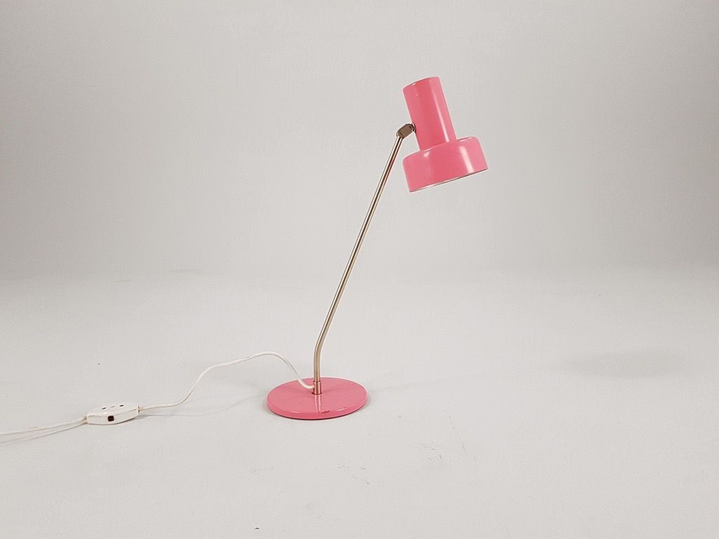 Foto Pink Desk Lamp Germany 1971 h53