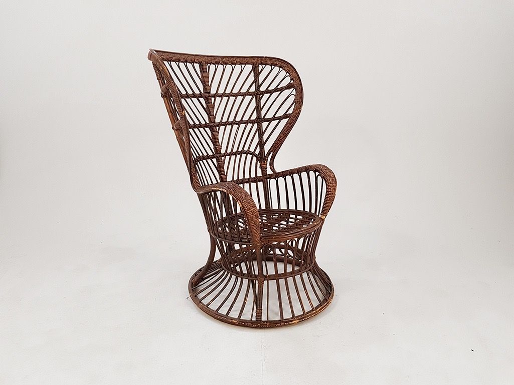 Foto Gio Ponti Bamboo Seat Italy 1954 h120x81x77