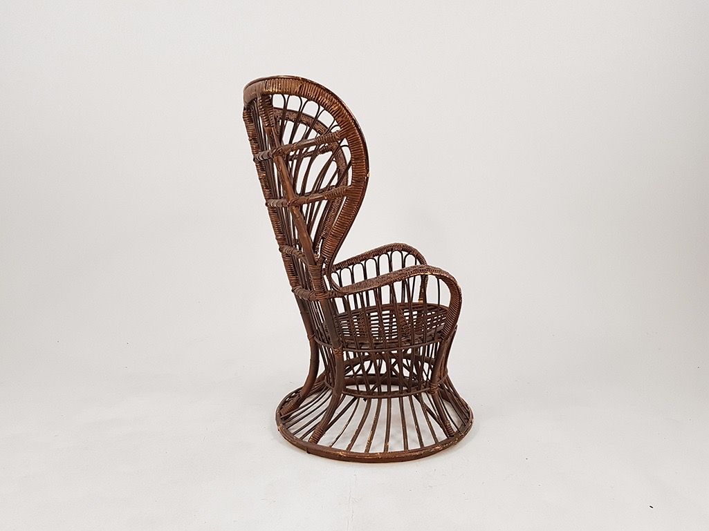 Foto Gio Ponti Bamboo Seat Italy 1954 h120x81x77