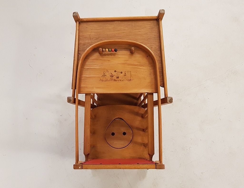 Foto Adjustable Children Highchair h61-102×50&#215;70-80