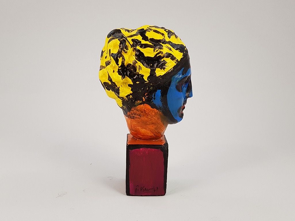 Foto Sculpture of a Head h45x23x26