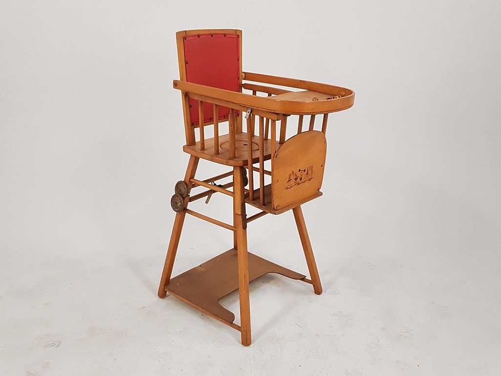 Foto Adjustable Children Highchair h61-102×50&#215;70-80