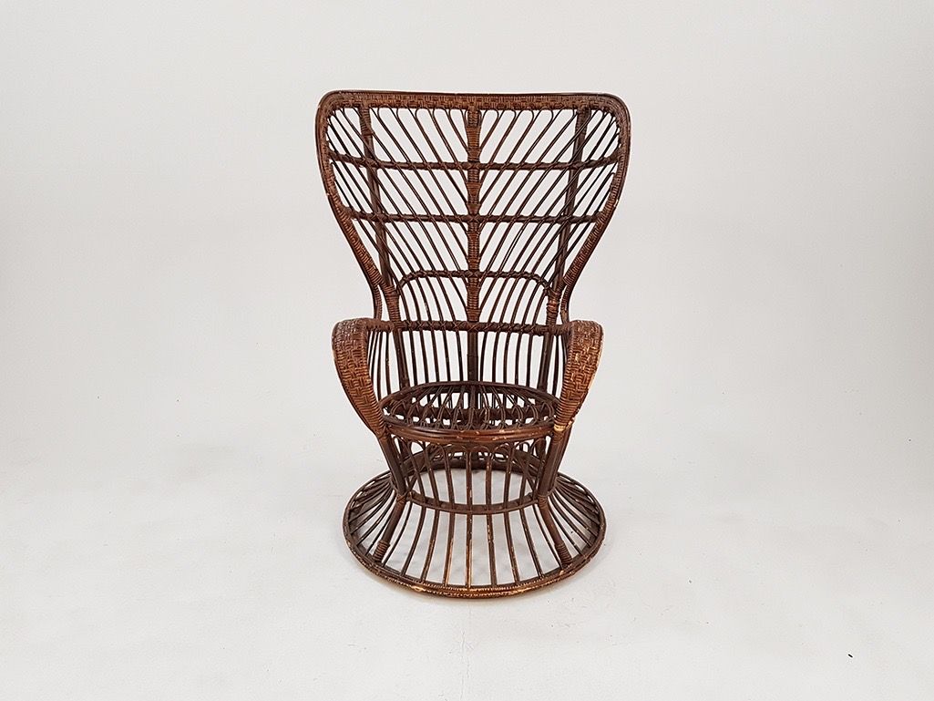 Foto Gio Ponti Bamboo Seat Italy 1954 h120x81x77