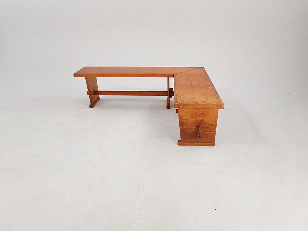 Foto Wooden Bench h40x120x140