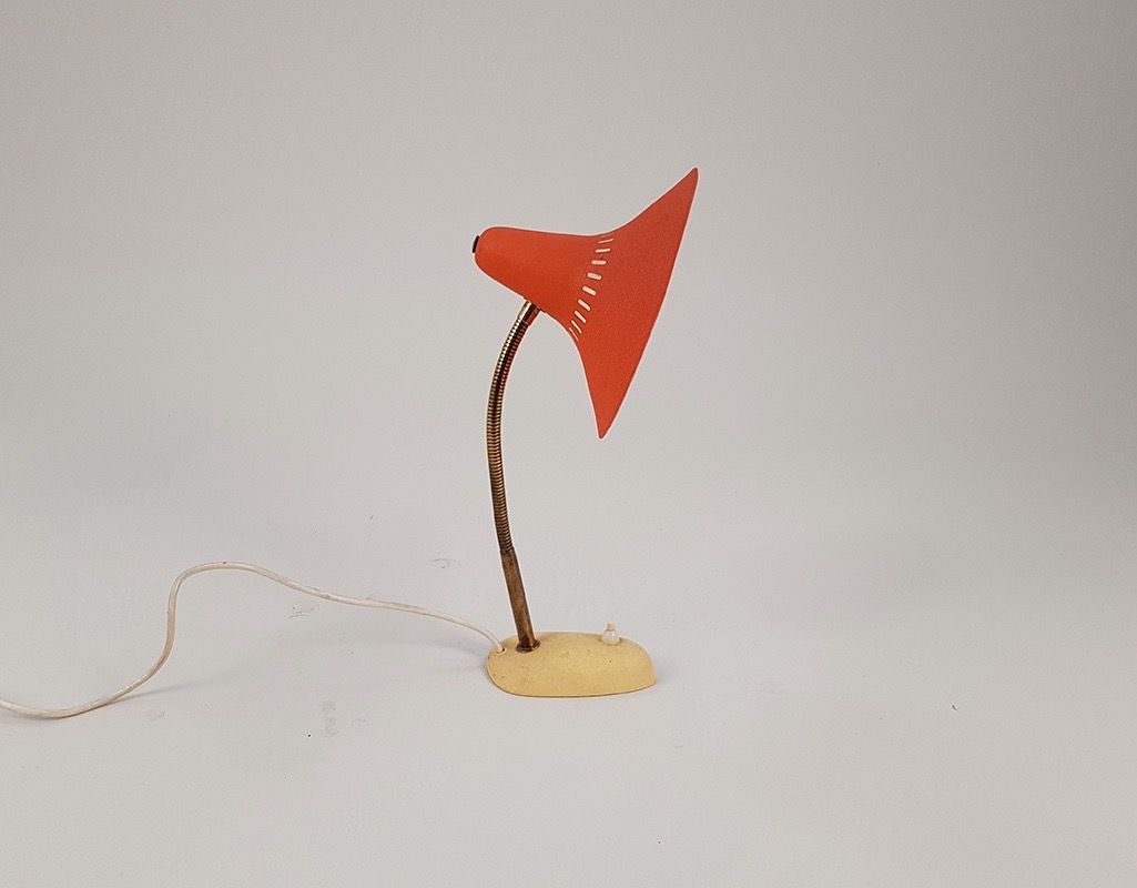 Foto Modern Red Desk Lamp 1956 h40