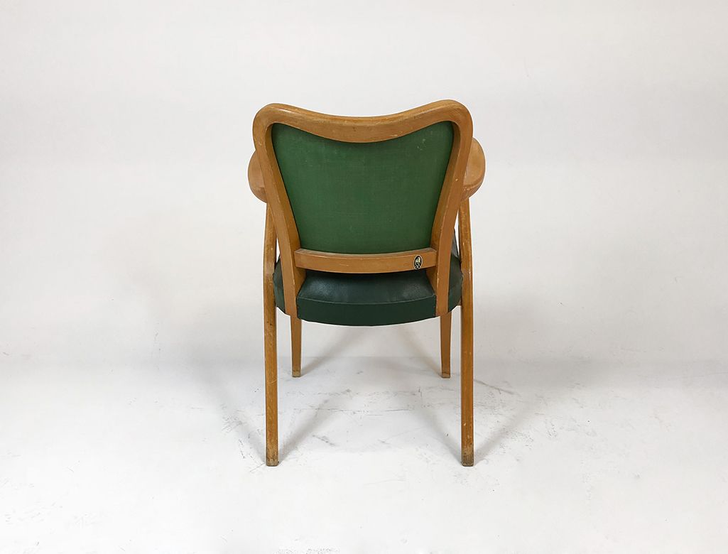 Foto Elegant Office Chair Green 1919 h80x55x52
