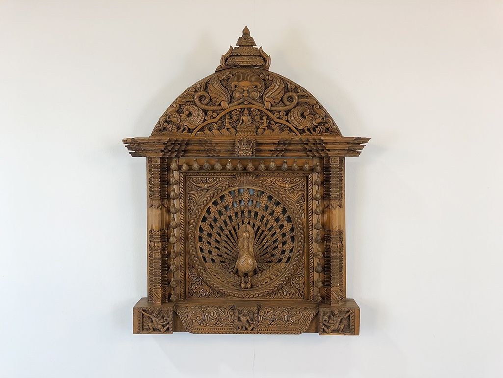 Foto Wooden Victorian Relief England 1860 h79x59