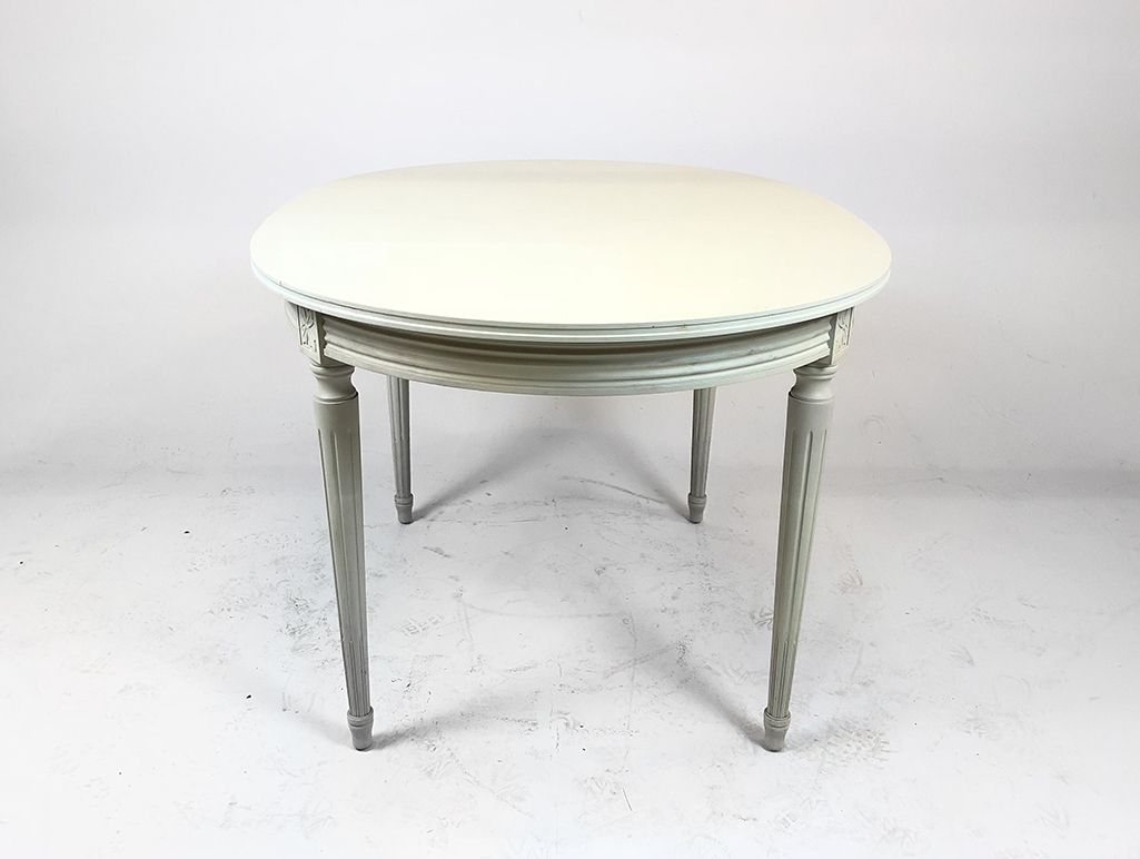 Foto Extendable Baroque Historism Wooden Kitchen Table Germany 1955 h75x129x100