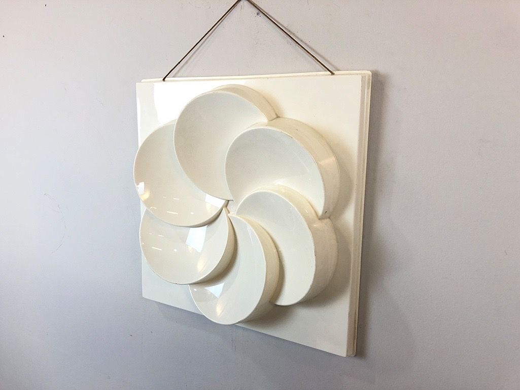 Foto White Wall Decoration h55x55
