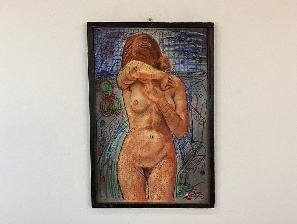 Foto Painting of a Naked Woman 1984 h69x48 20E8
