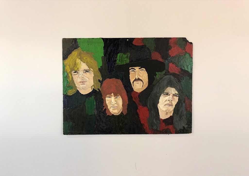 Foto Oil Painting of a Band h80 5B3