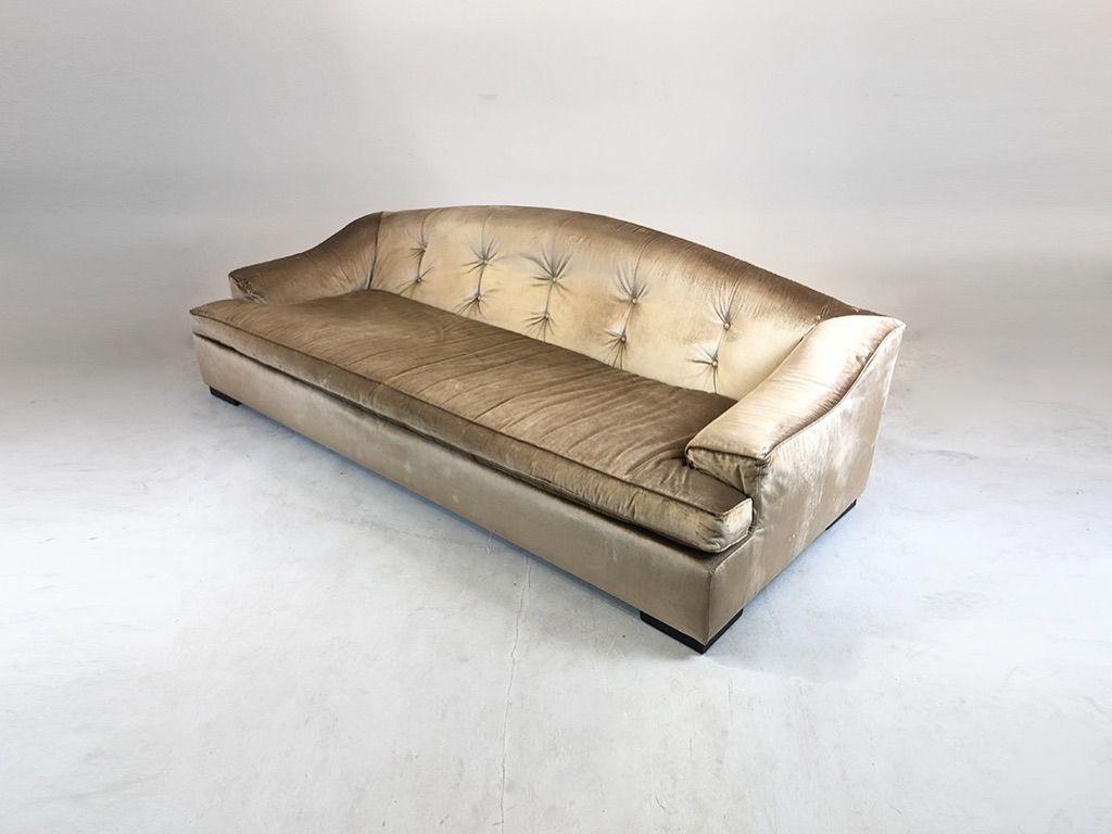 Foto Golden Velvet Big Sofa Hollywood h74x245x110