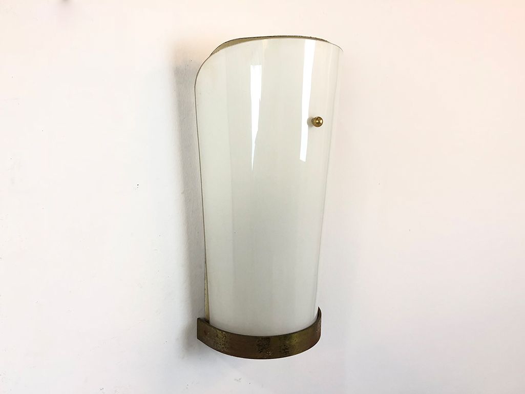 Foto Wall Lamp Babylon Movie Theatre Berlin Brass Metal Frame 1928 h47