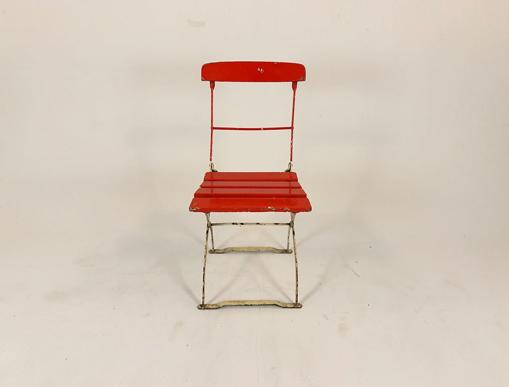 Foto Red Garden Chair