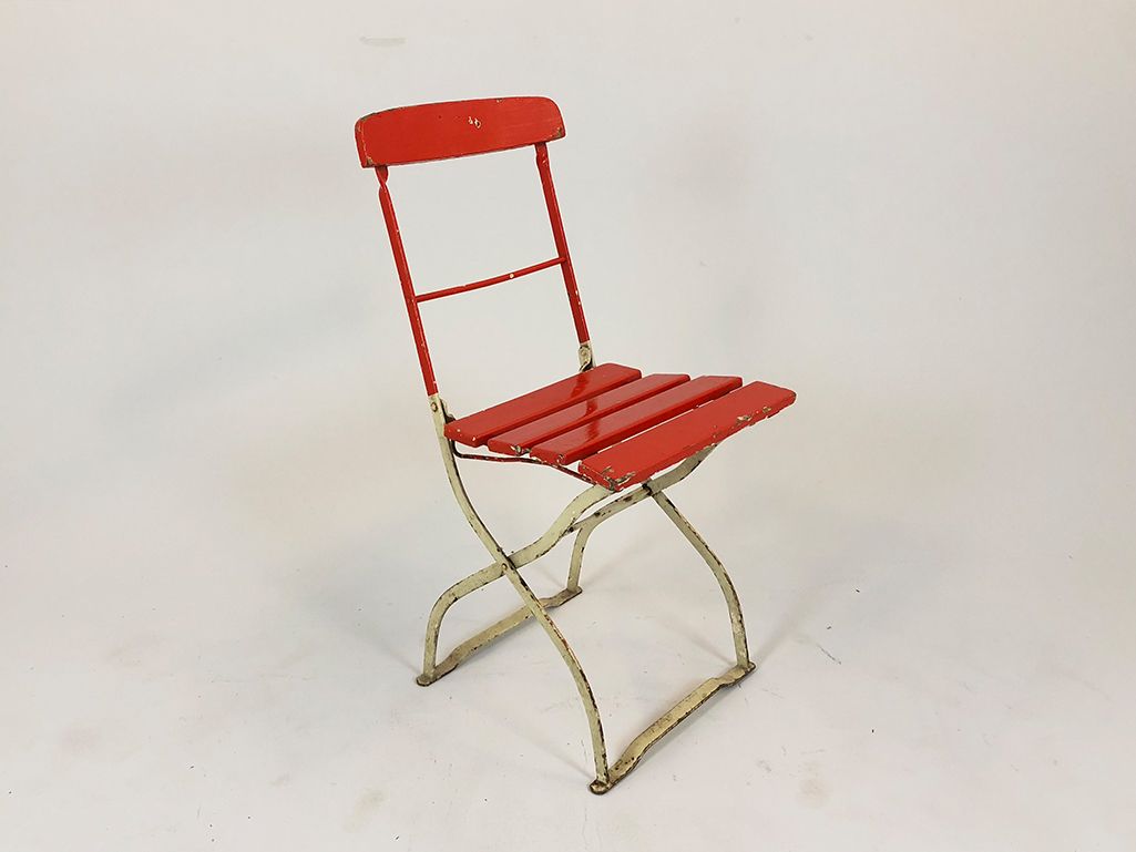 Foto Red Garden Chair