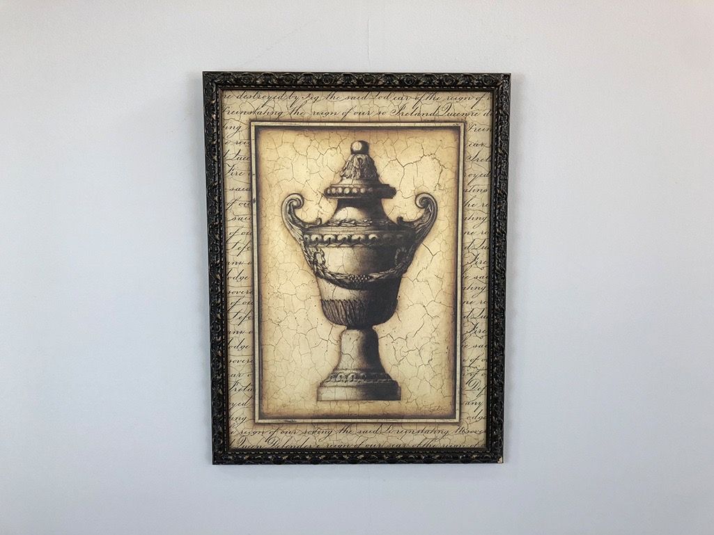 Foto Print of an Antique Greek Vase h82x62 7B2
