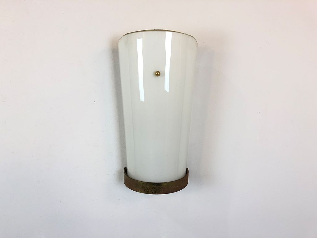 Foto Wall Lamp Babylon Movie Theatre Berlin Brass Metal Frame 1928 h47