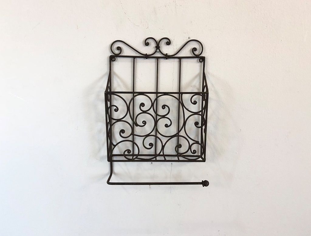 Foto Antique Letter Rack Second Time Germany 1955