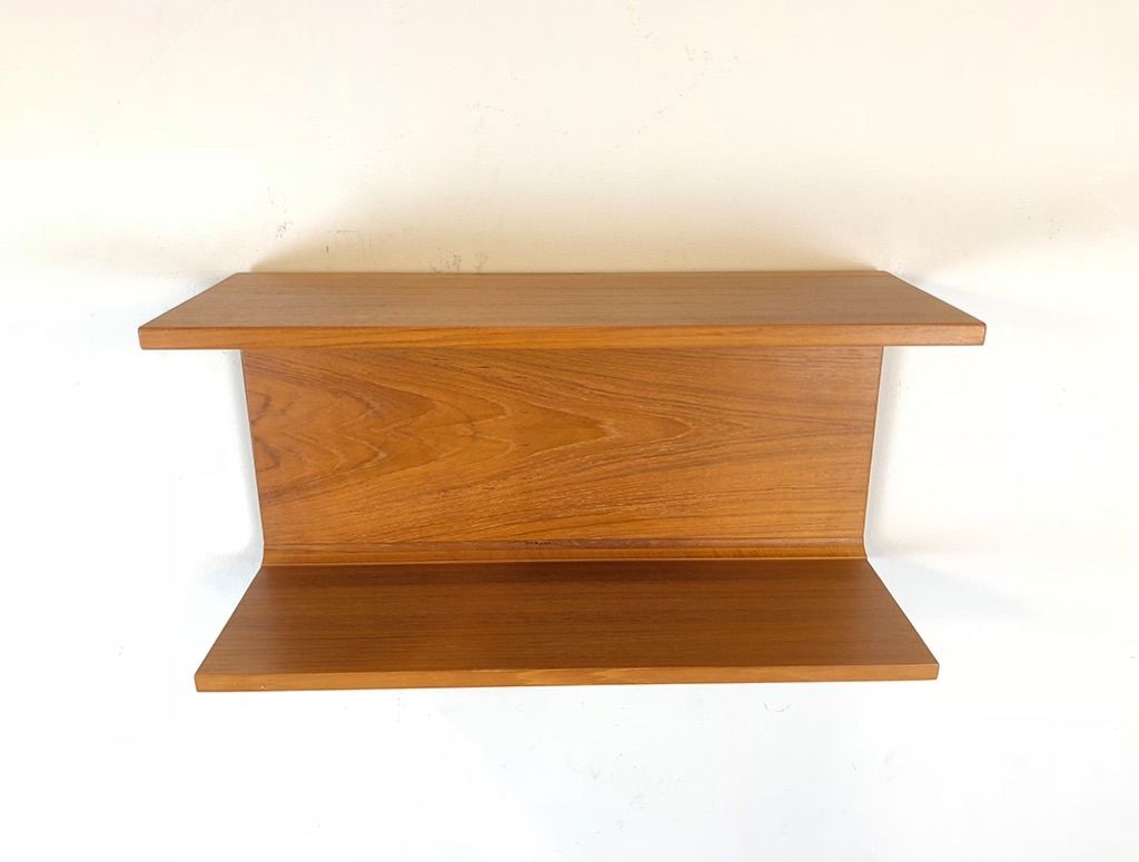 Foto Wooden Wall Rack Teak 1960 h30x60x22