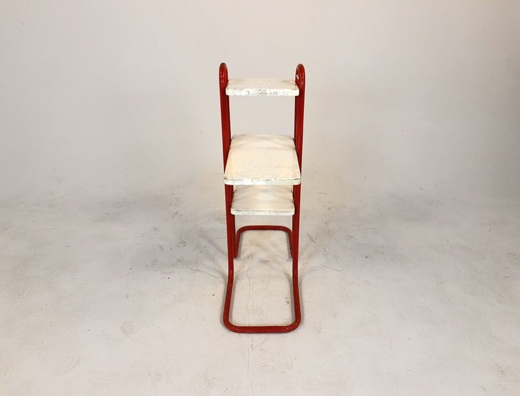 Foto Modern Organic Plant Stand with Three Shelfs Italy 1972