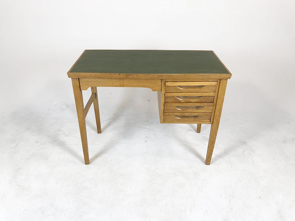 Foto Wooden Desk with Drawers h68x90x45