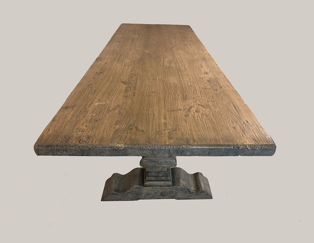 Foto Massive Wooden Table h77x331x107