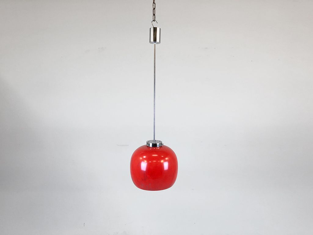 Foto Red Pendant Lamp Ball ø33