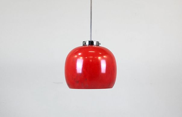Foto Red Pendant Lamp Ball ø33