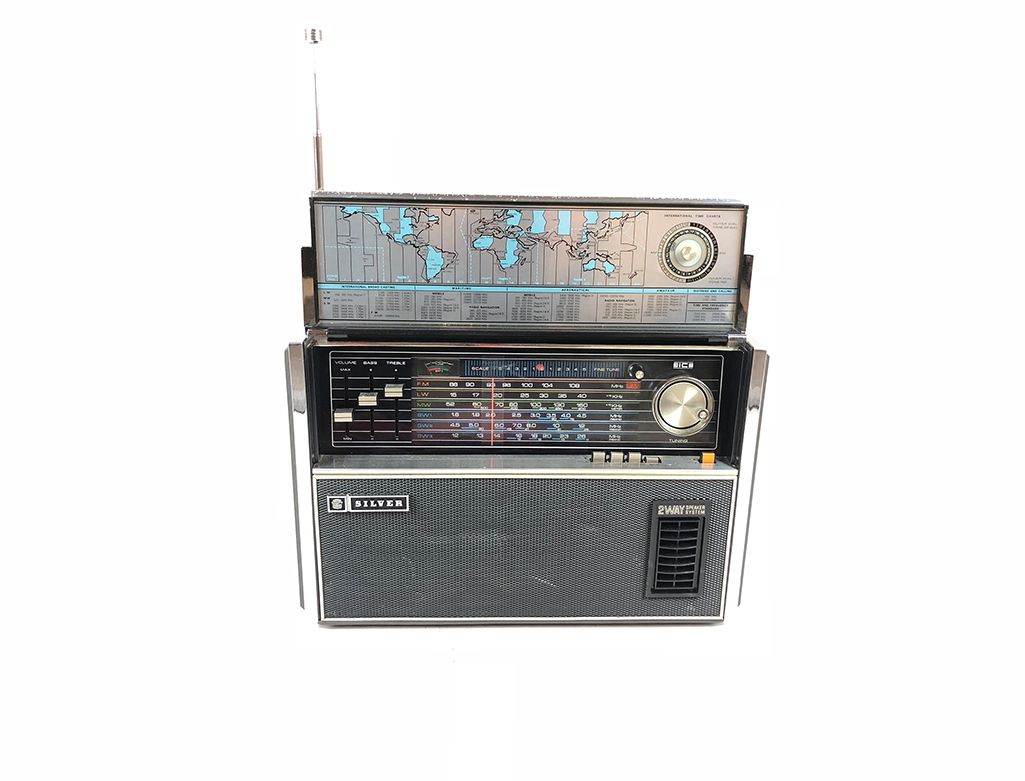 Foto Silver Space Master XF900 Radio Germany 1970