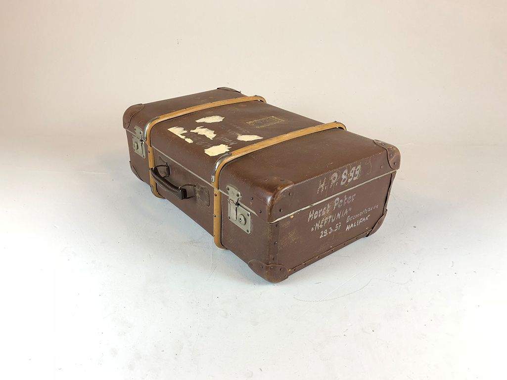 Foto Leather Suitcase &#8220;Horst Peter&#8221; Germany