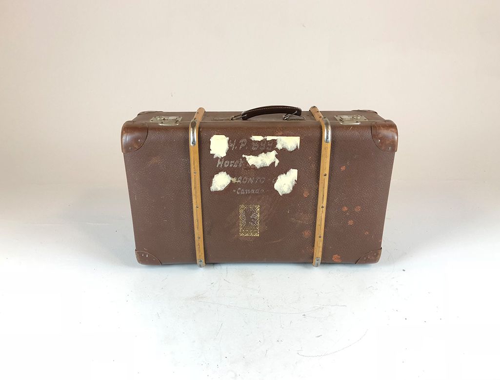 Foto Leather Suitcase &#8220;Horst Peter&#8221; Germany