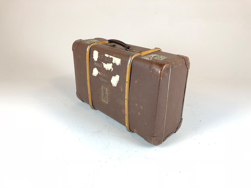 Foto Leather Suitcase &#8220;Horst Peter&#8221; Germany