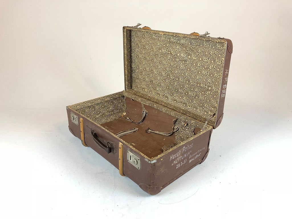 Foto Leather Suitcase &#8220;Horst Peter&#8221; Germany