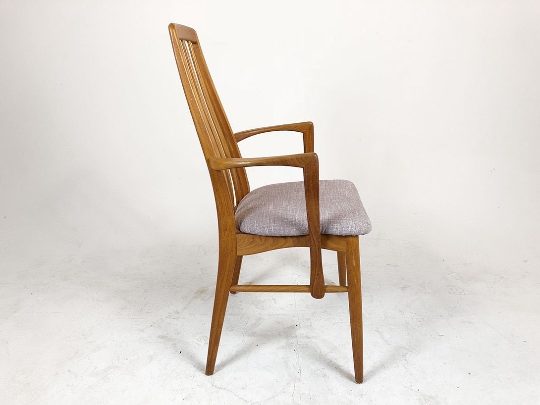 Foto Ib Kofod-Larsen Chair Eva with Armrest Denmark 1956