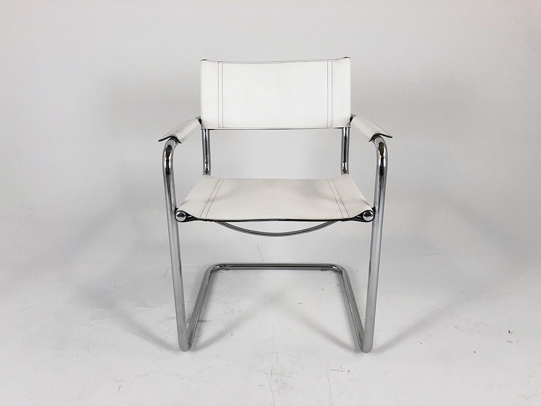 Foto White Marcel Breuer Cantilever Chair