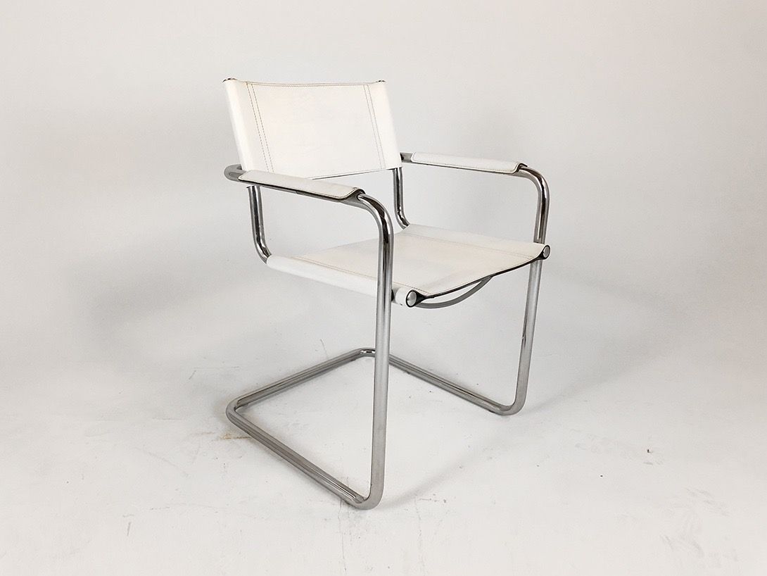 Foto White Marcel Breuer Cantilever Chair