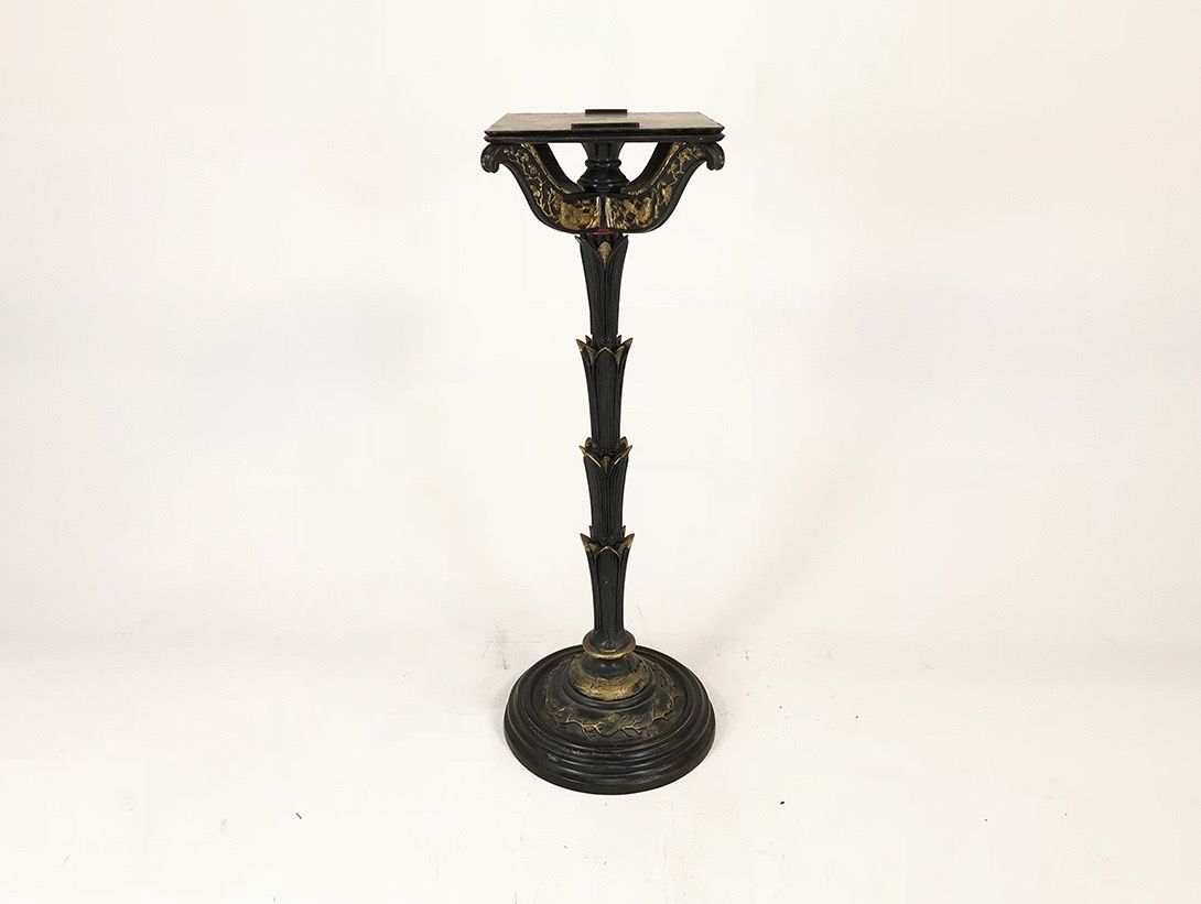 Foto Antique Wooden Column Berlin 1890
