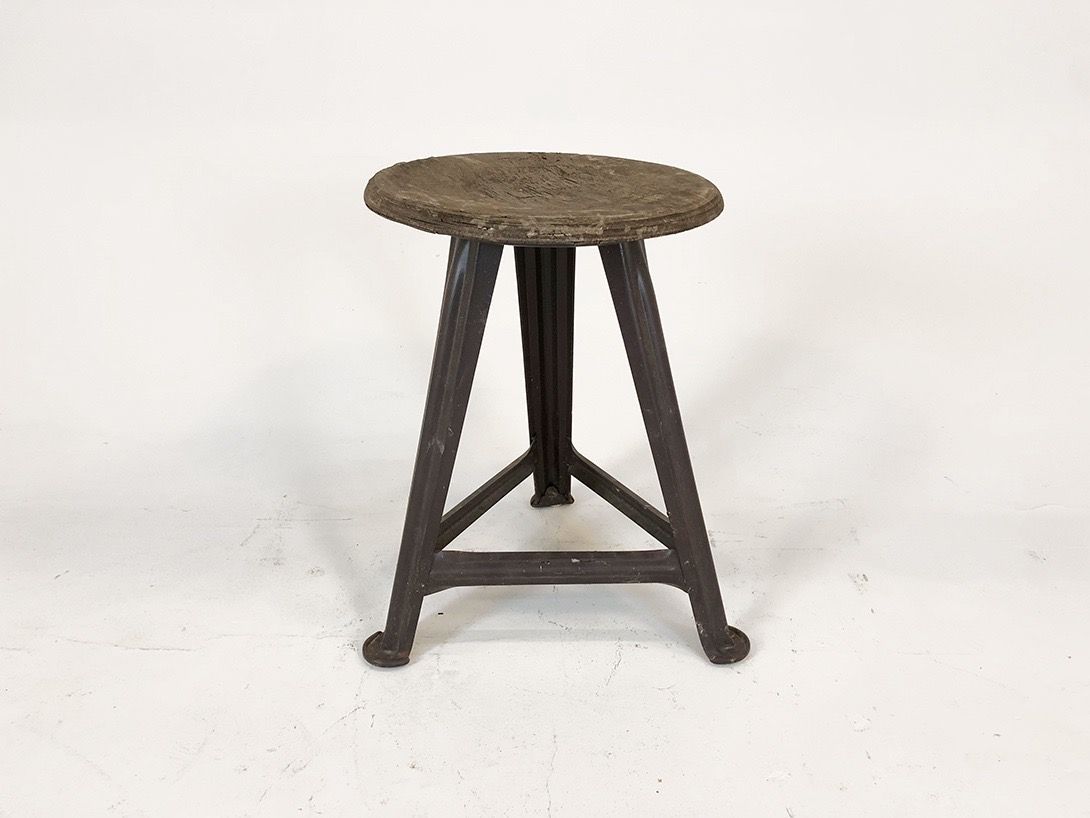 Foto Industrial Stool h48 Germany 1955