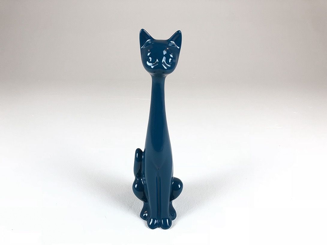 Foto Blue Cat Statue h37x11x13