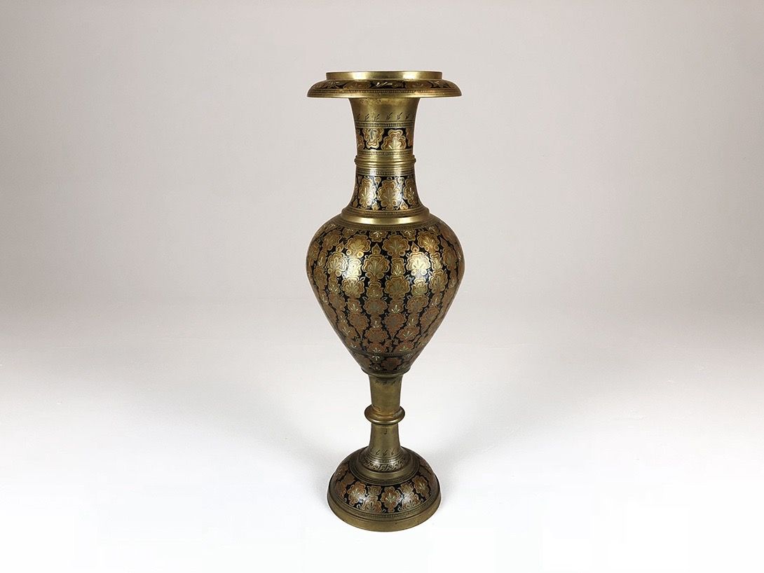 Foto Oriental Brass Vase h60