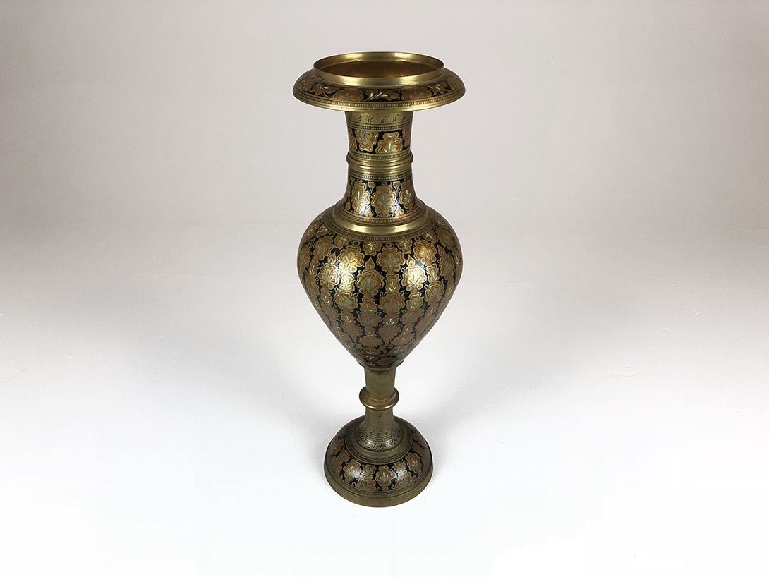 Foto Oriental Brass Vase h60