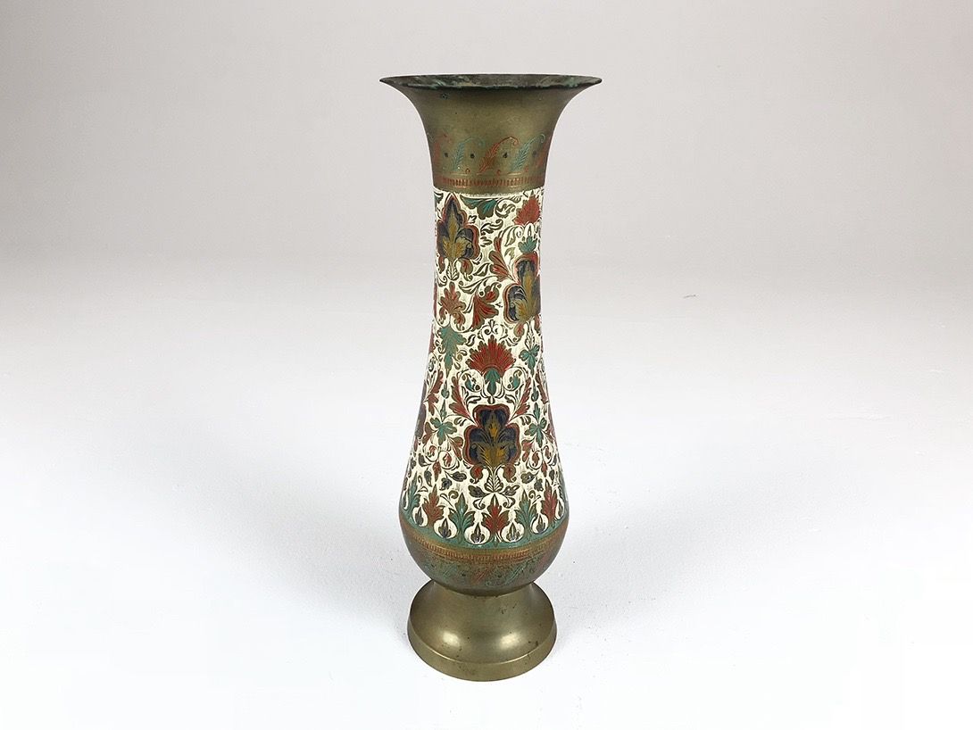 Foto Brass Vase h41