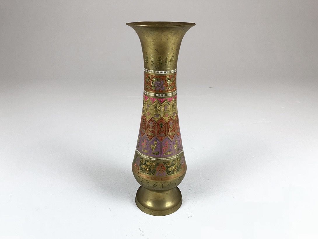 Foto Brass Vase h40