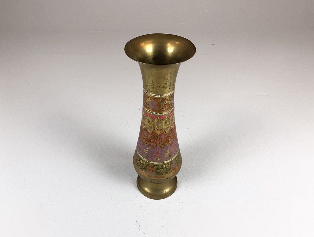Foto Brass Vase h40