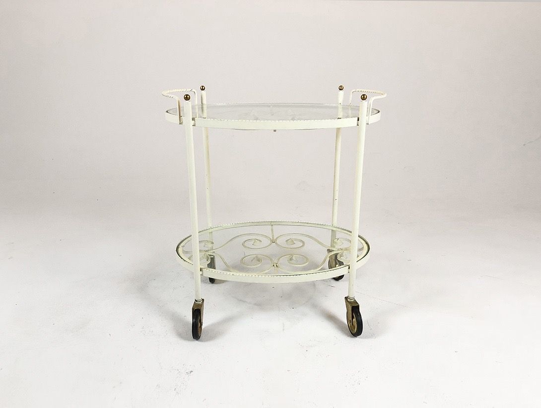 Foto White Serving Table h61x57x38