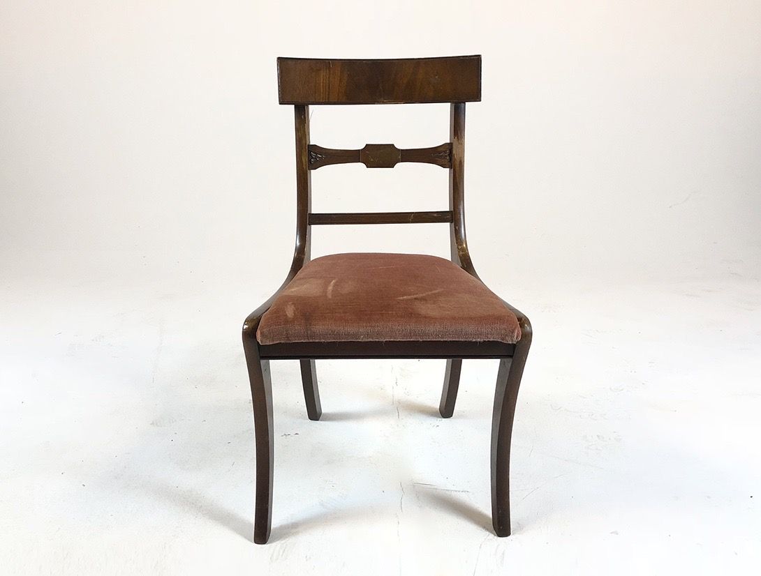 Foto G.T. Rackstraw Wooden Dining Chair, England