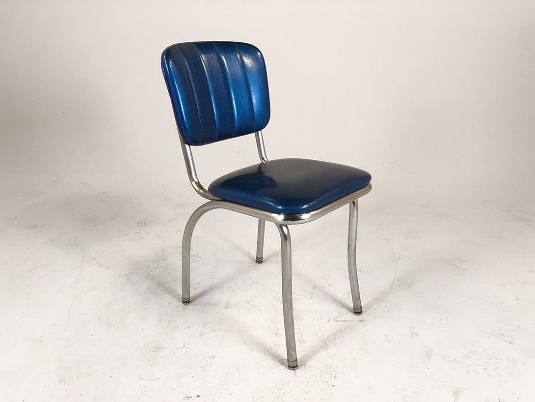 Foto Blue Glittering Diner Chair US 1955