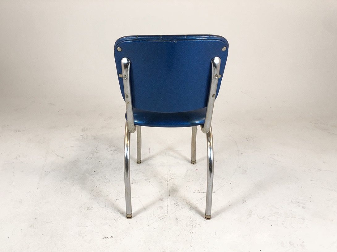 Foto Blue Glittering Diner Chair US 1955