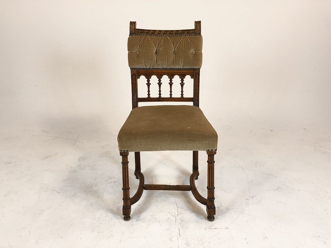 Foto Classic Wilhelminen Wooden Chair Aachen 1885