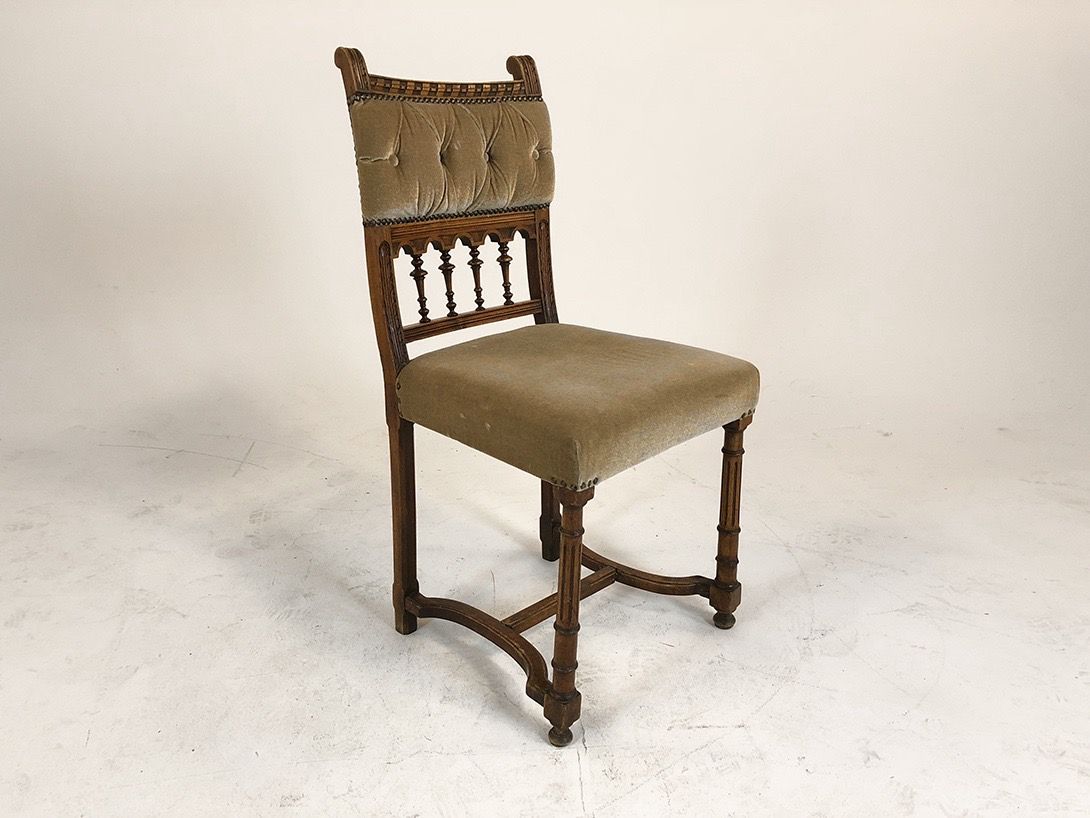 Foto Classic Wilhelminen Wooden Chair Aachen 1885